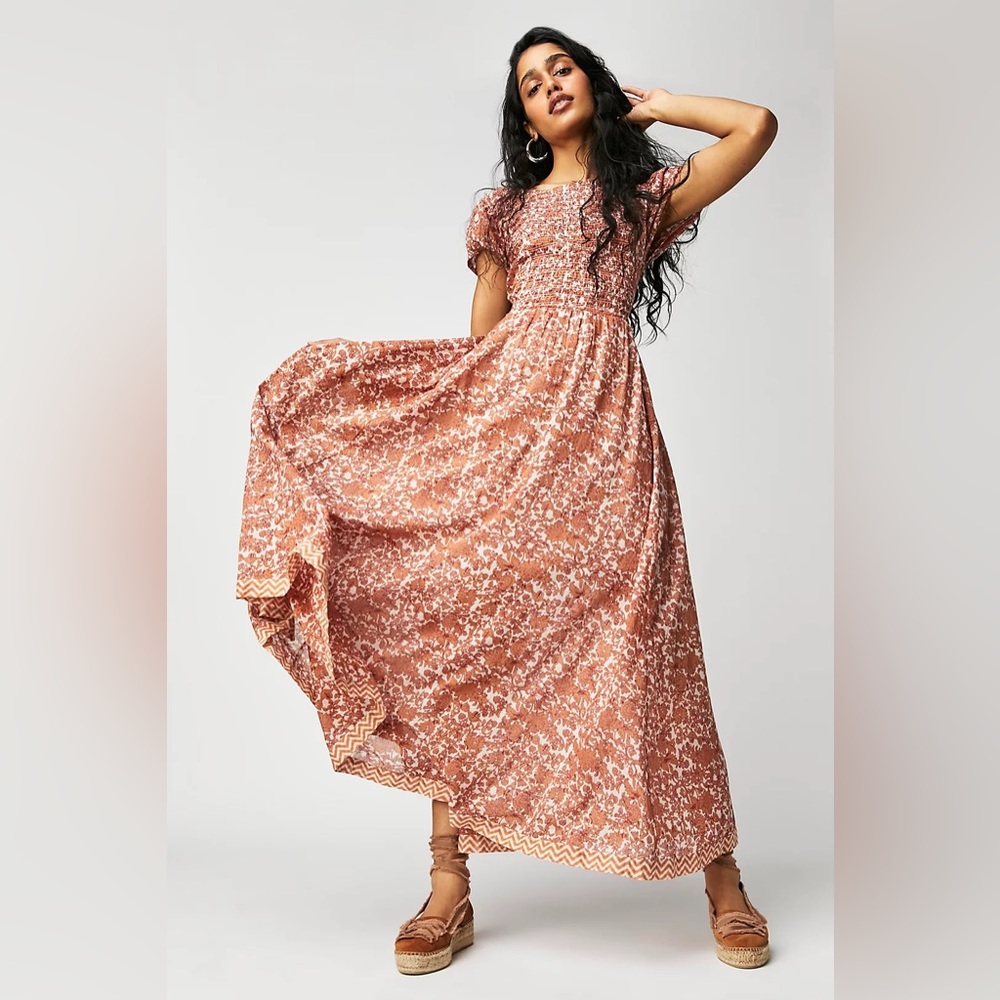 Freepeople Ultraviolet Dress Tea Combo Size XSmall